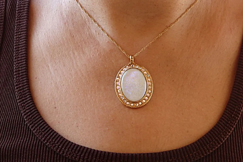 Opal  Necklace