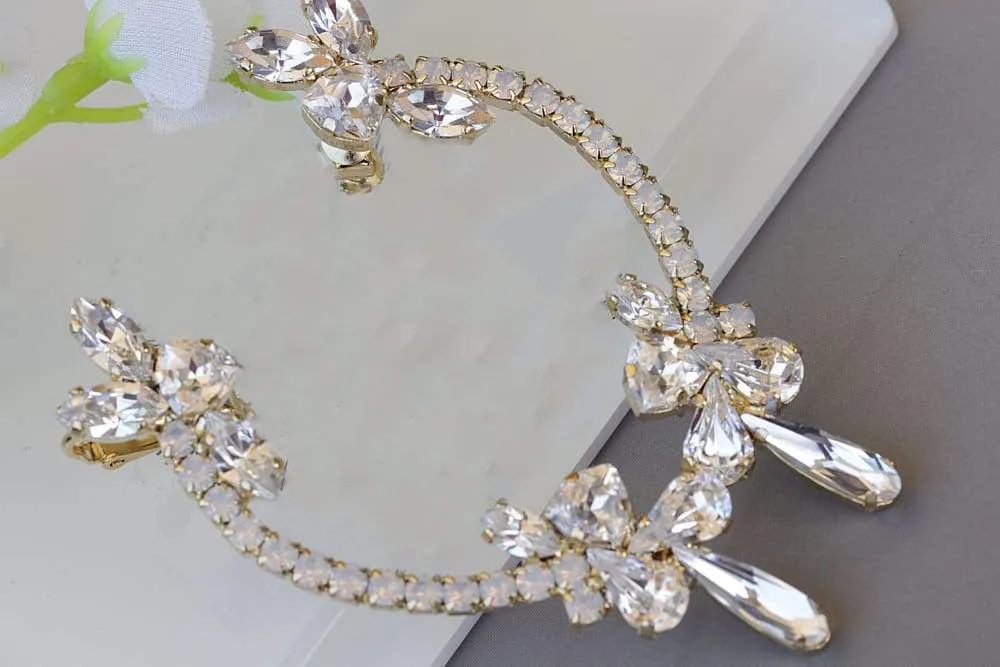 OPAL WEDDING EARRINGS