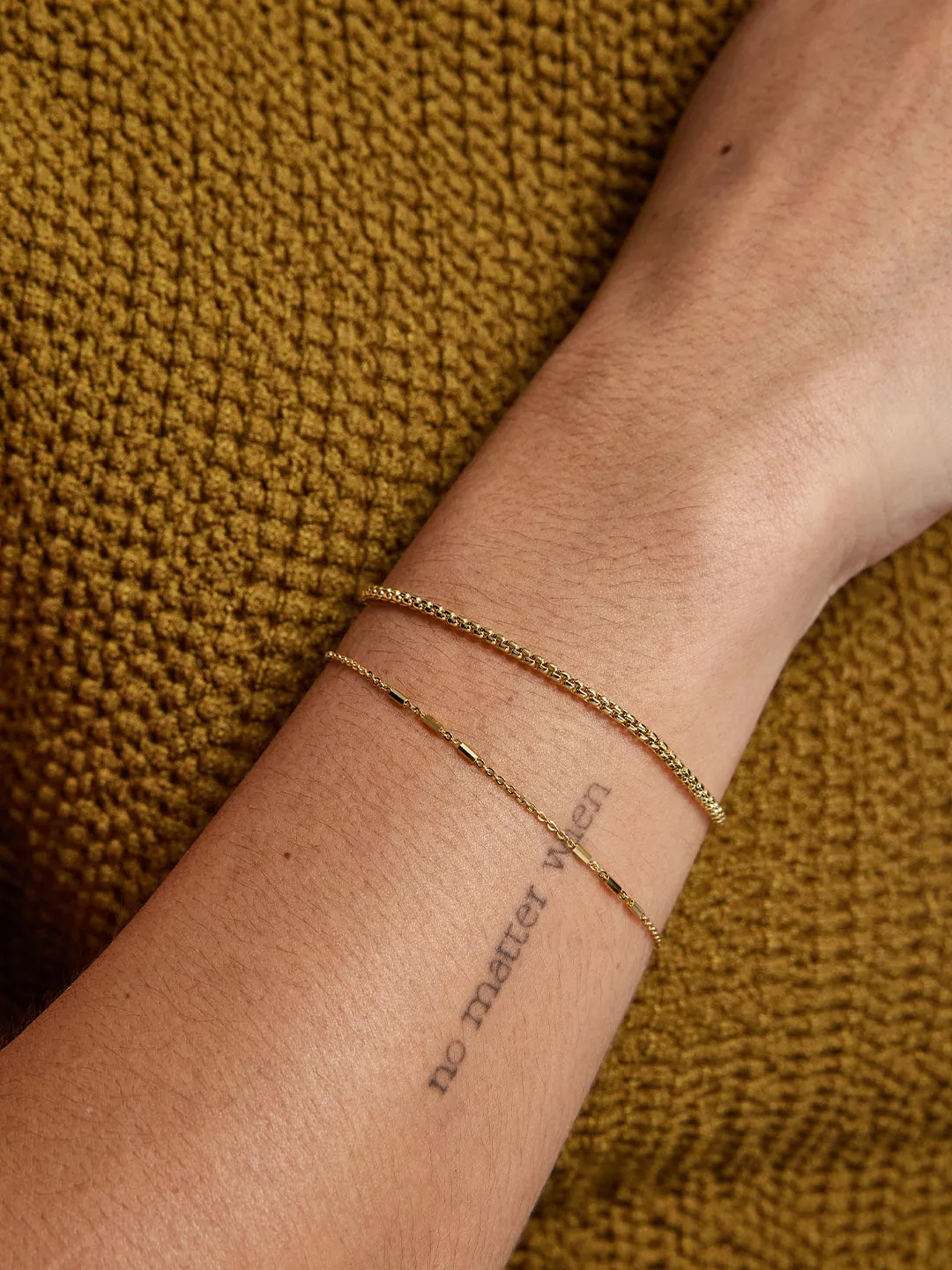Petite Rope Chain Bracelet