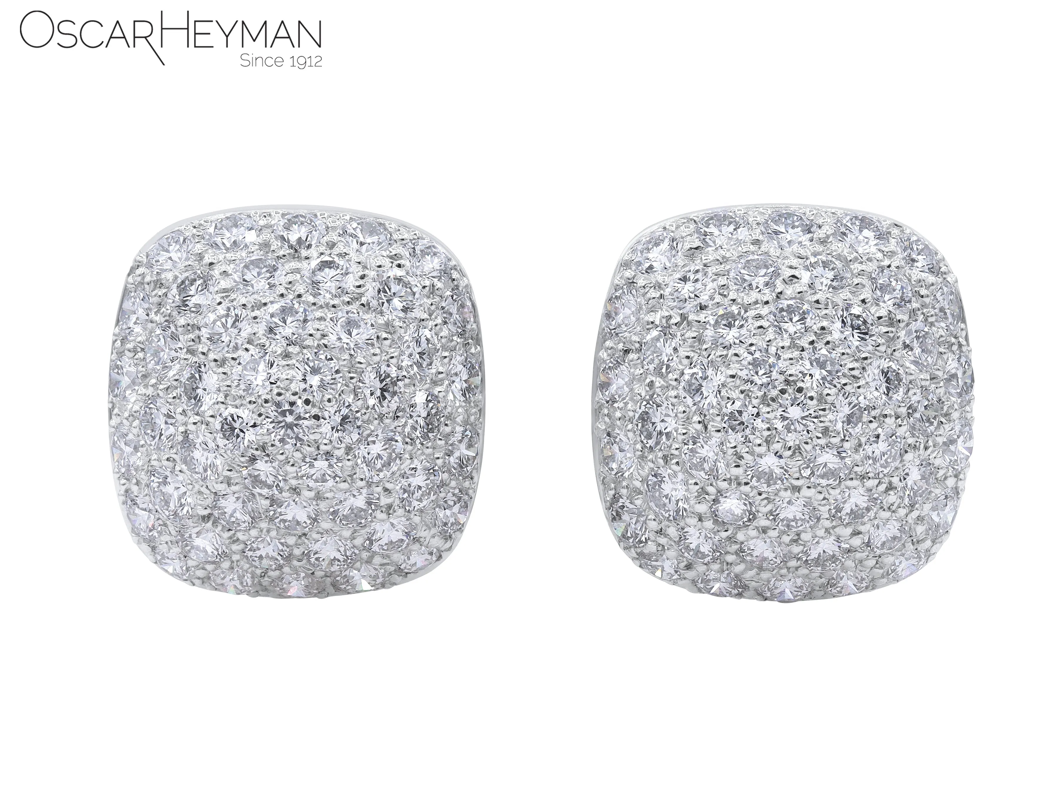 Platinum Diamond Earrings