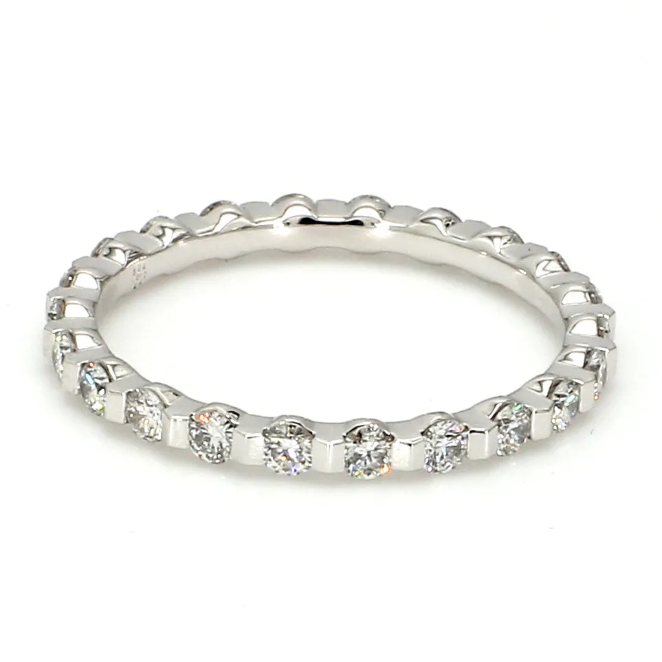 Precious-Prong Eternity Band