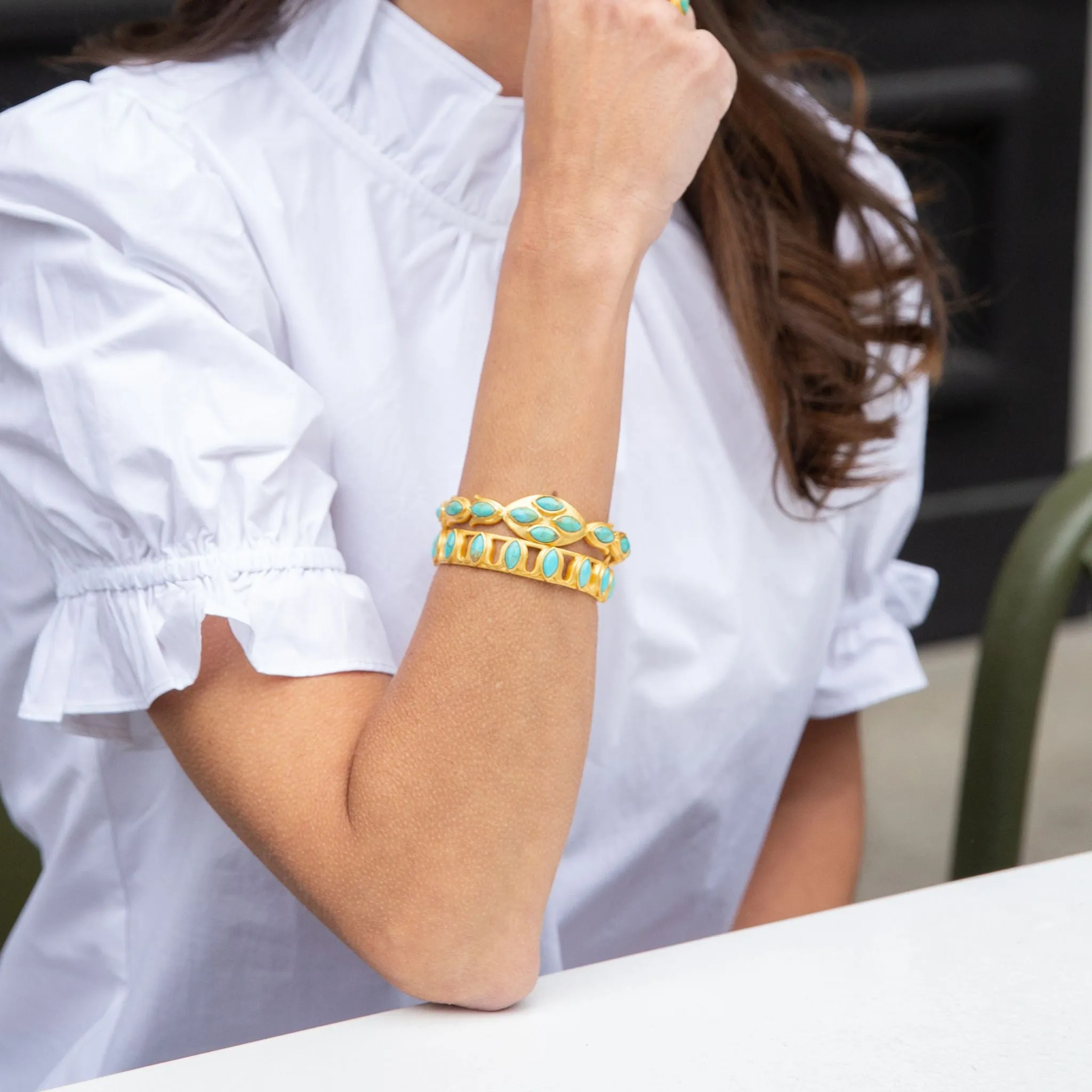 Primrose Cuff - Turquoise