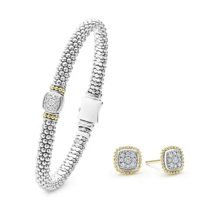 Rittenhouse Two-Tone Diamond Gift Set