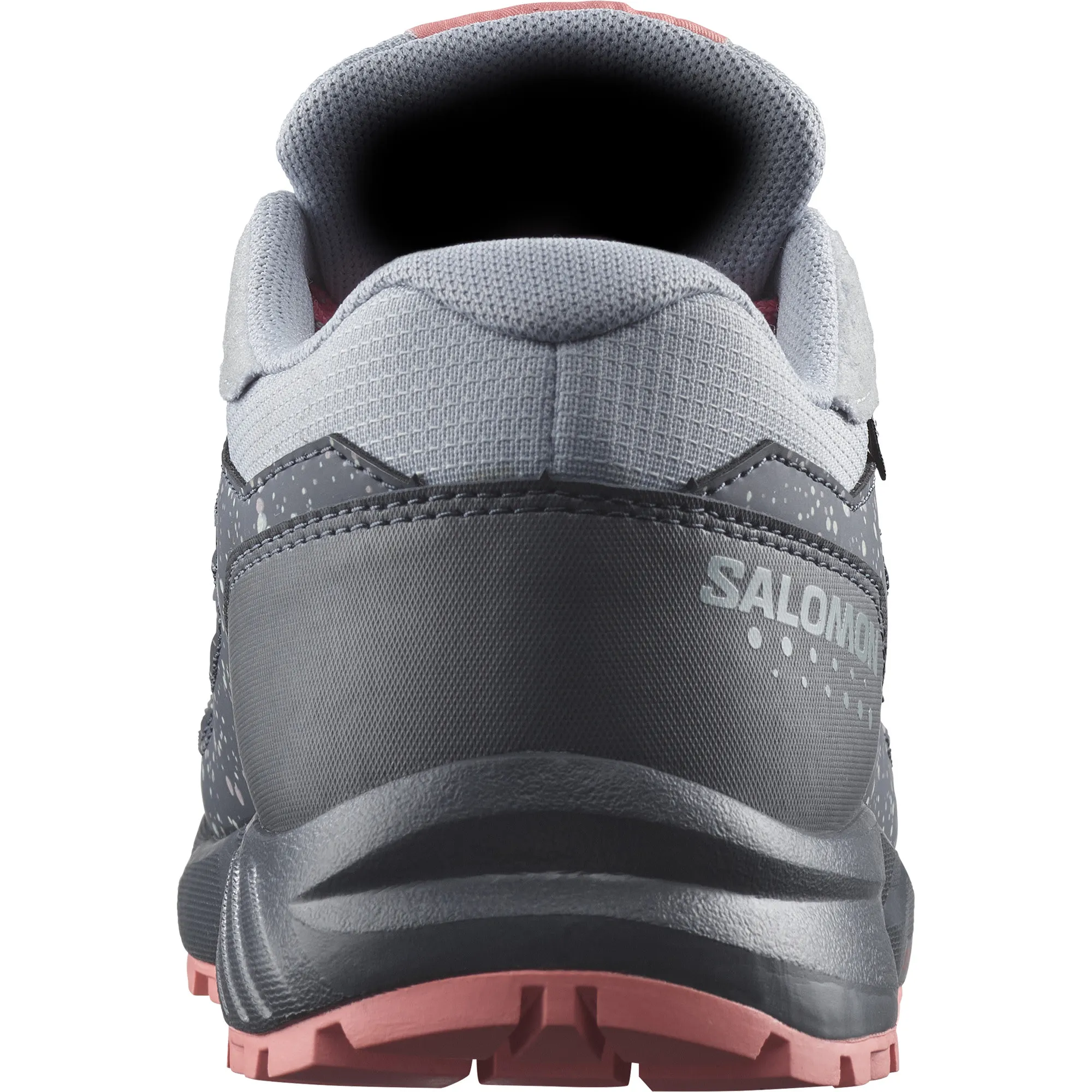 Salomon Juniors&#x27; Outway ClimaSalomon Waterproof Quarry/Ebony/Peach Amber | Buy Salomon Juniors&#x27; Outway ClimaSalomon Waterproof Quarry/Ebony/Peach Amber here | Outnorth