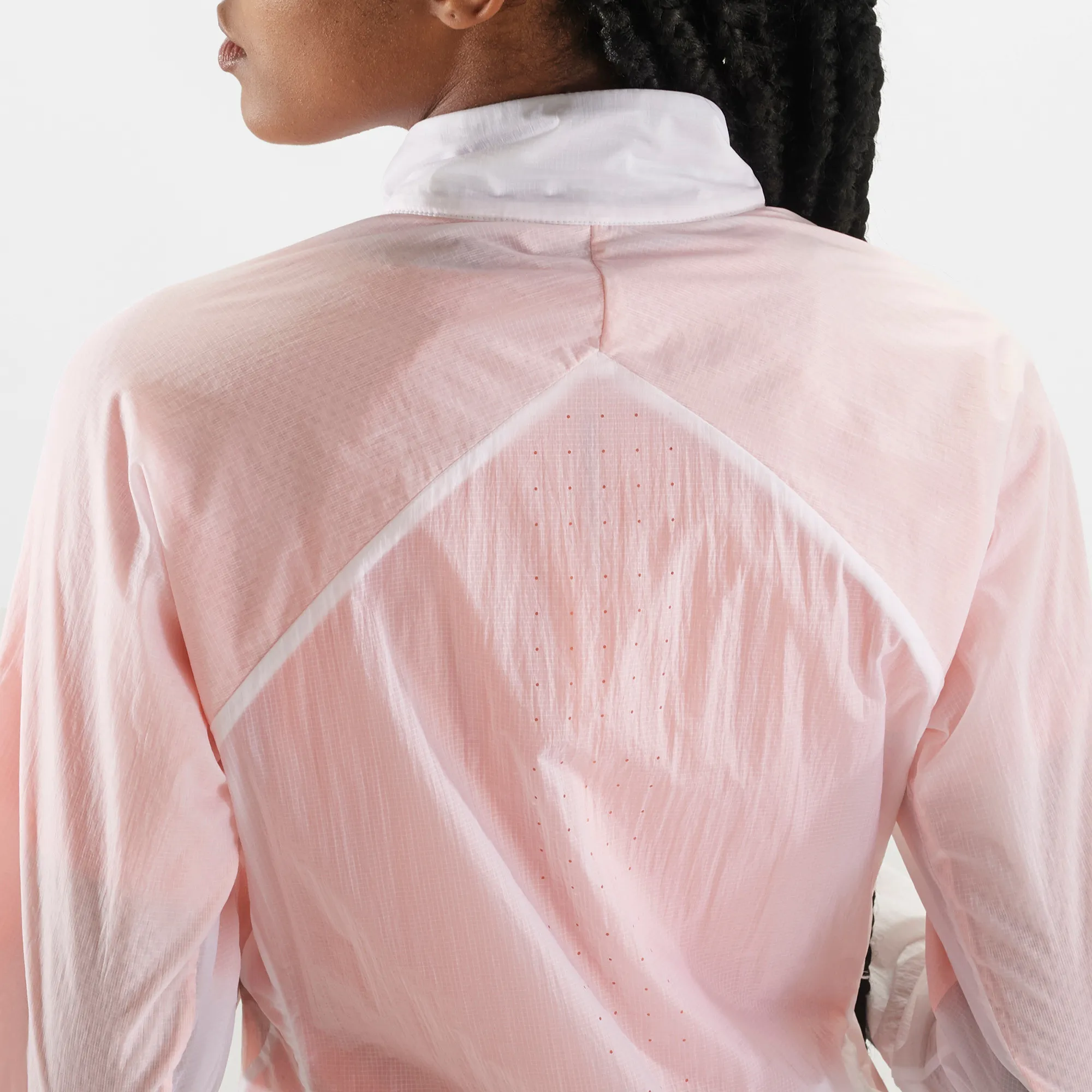 Salomon Women&#x27;s Sense Flow Jacket White/Peach Amber | Buy Salomon Women&#x27;s Sense Flow Jacket White/Peach Amber here | Outnorth