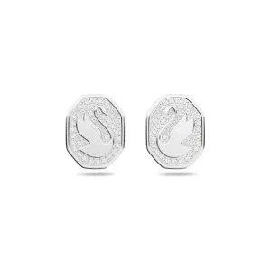 Signum Crystal Rhodium Plated Earrings 5621097