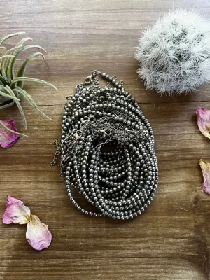 Silver Plated beads bracelet