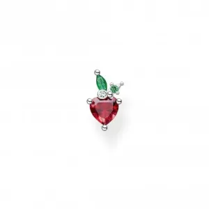 Silver Strawberry Single Ear Stud H2193-699-7
