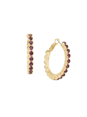 Sorrelli Amber Hoop Earrings