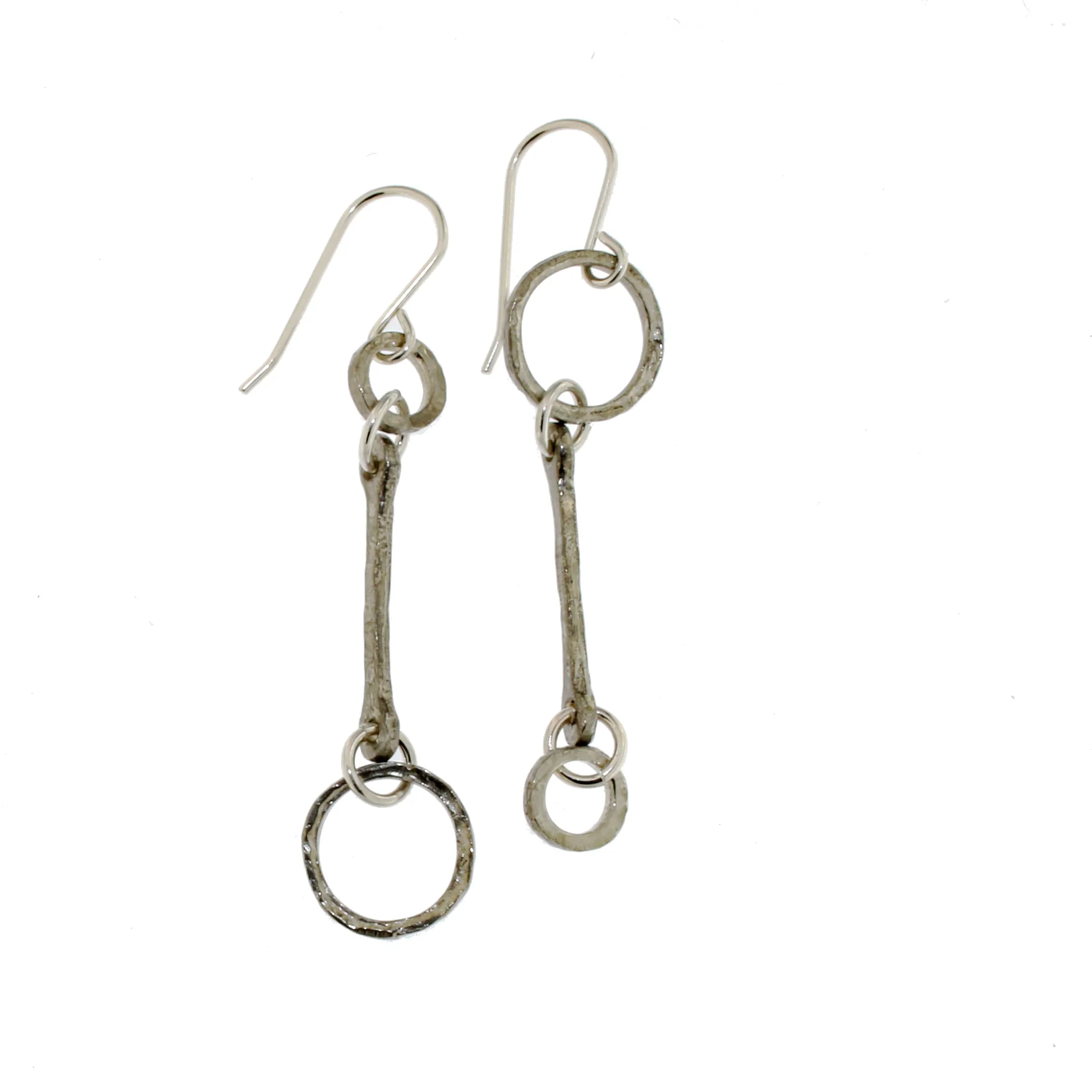 SSP E4 STICKS & STONES (plain earrings)