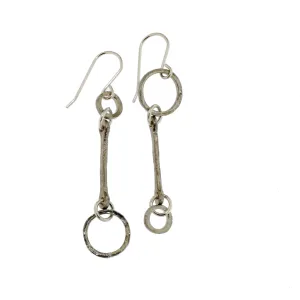 SSP E4 STICKS & STONES (plain earrings)