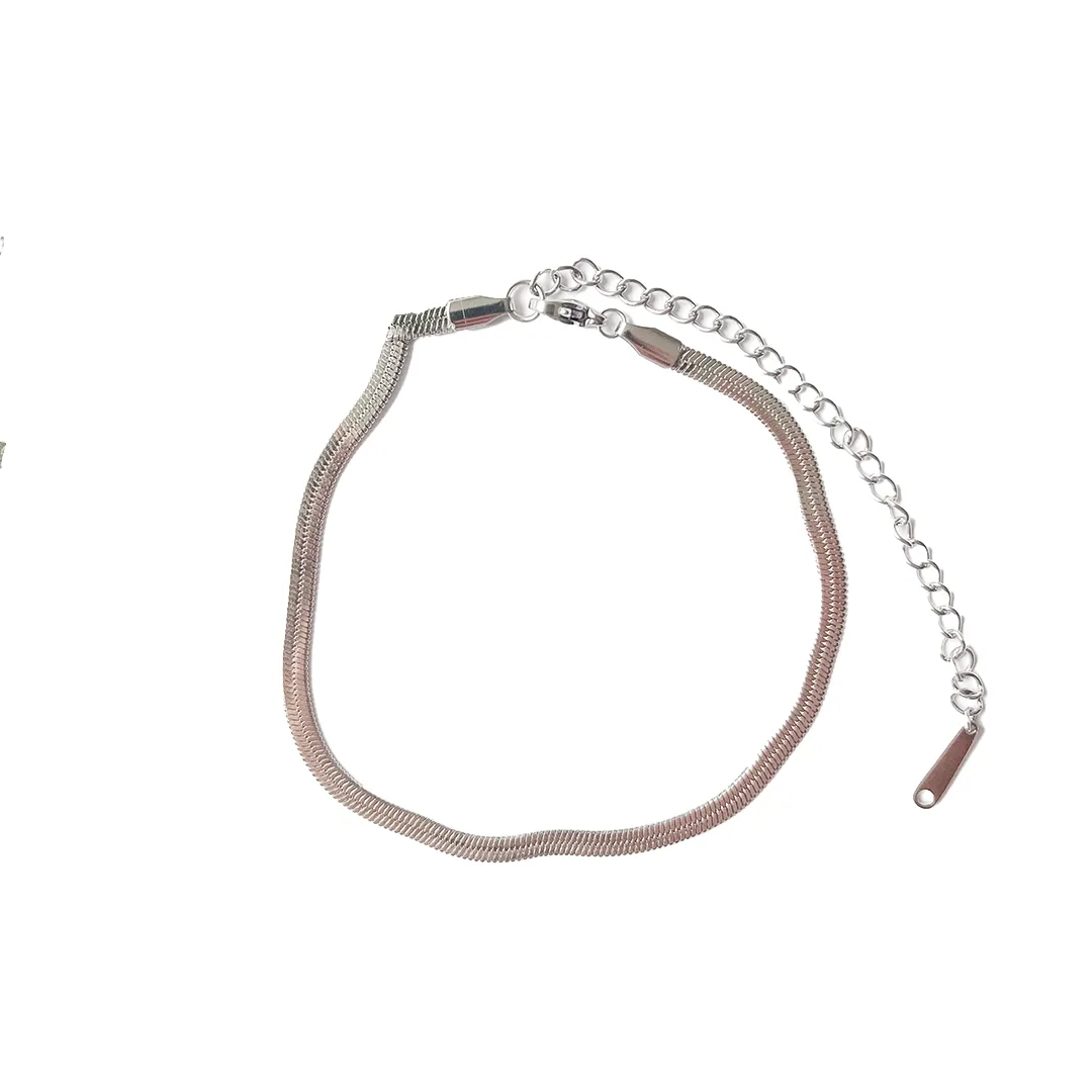 Stainless Steel Snake Chain Bracelet