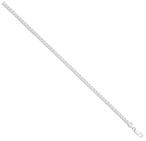 Sterling Silver 4mm Cage Bracelet