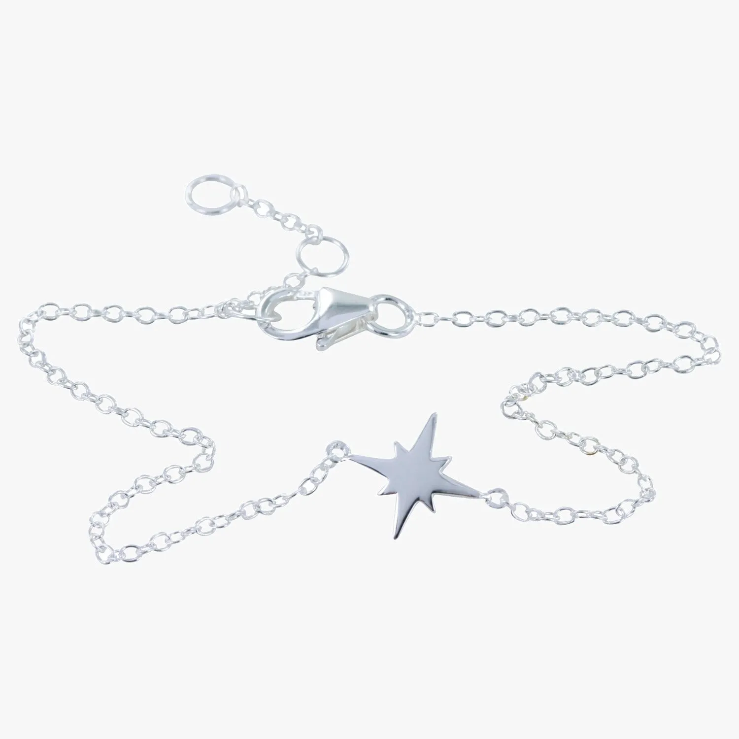 Sterling Silver Follow that Star Bracelet