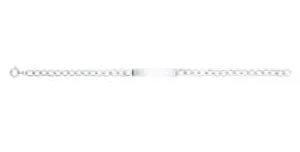 Sterling Silver ID Bracelet size 6.25