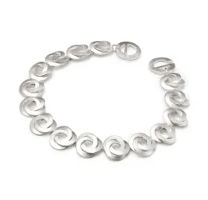 Sterling Silver Knotted-up Bracelet
