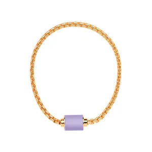 THALASSA YELLOW GOLD LAVENDER CHIP MAGNET