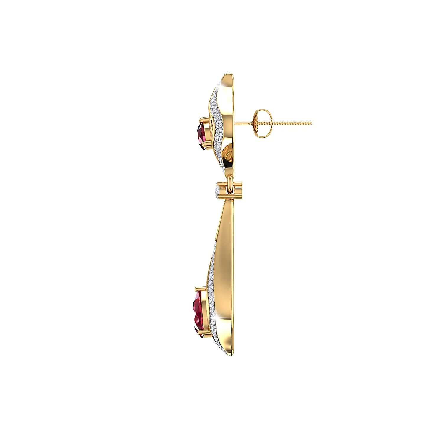 THE RUBY REGALIA EARRINGS