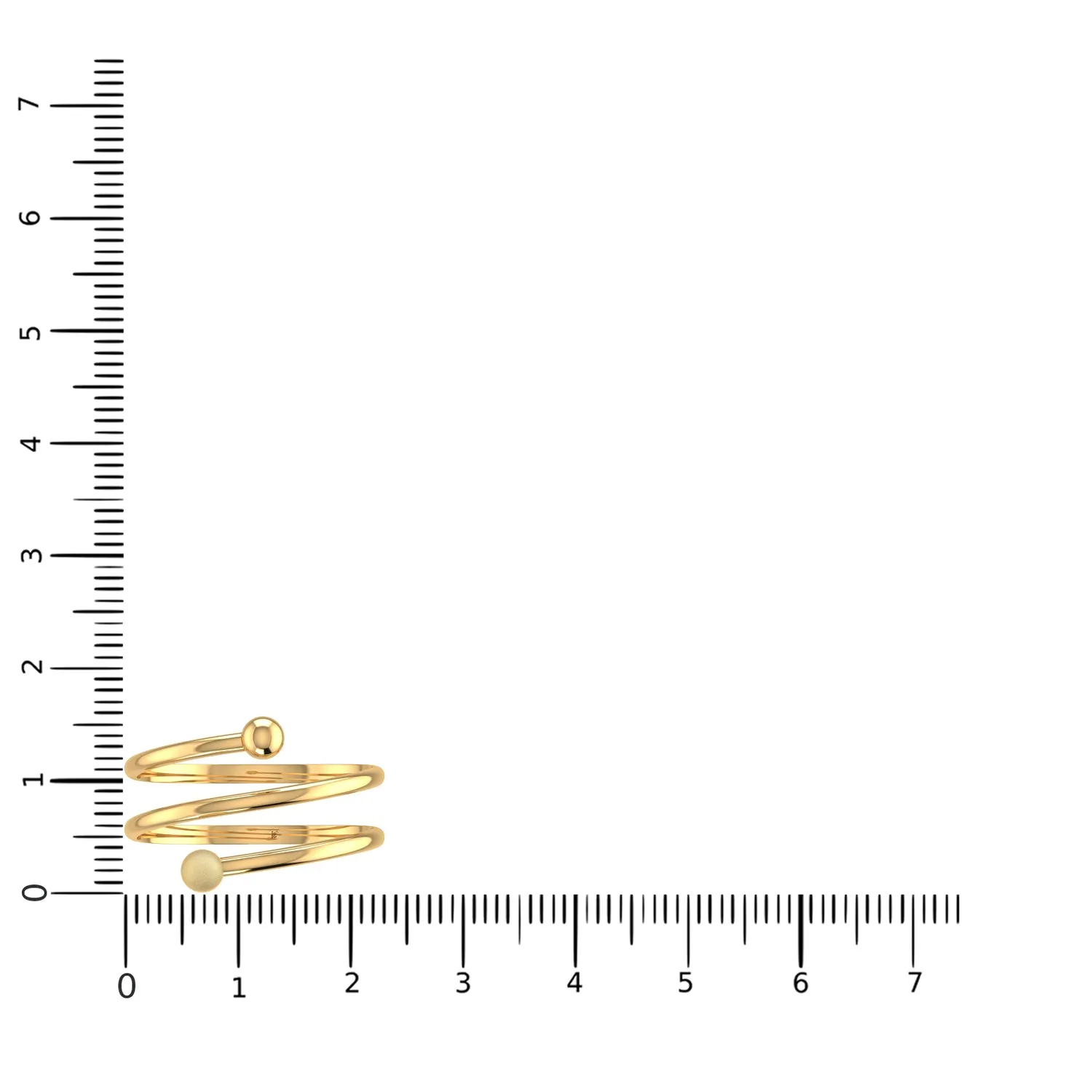 THE SPIROS TOE RING