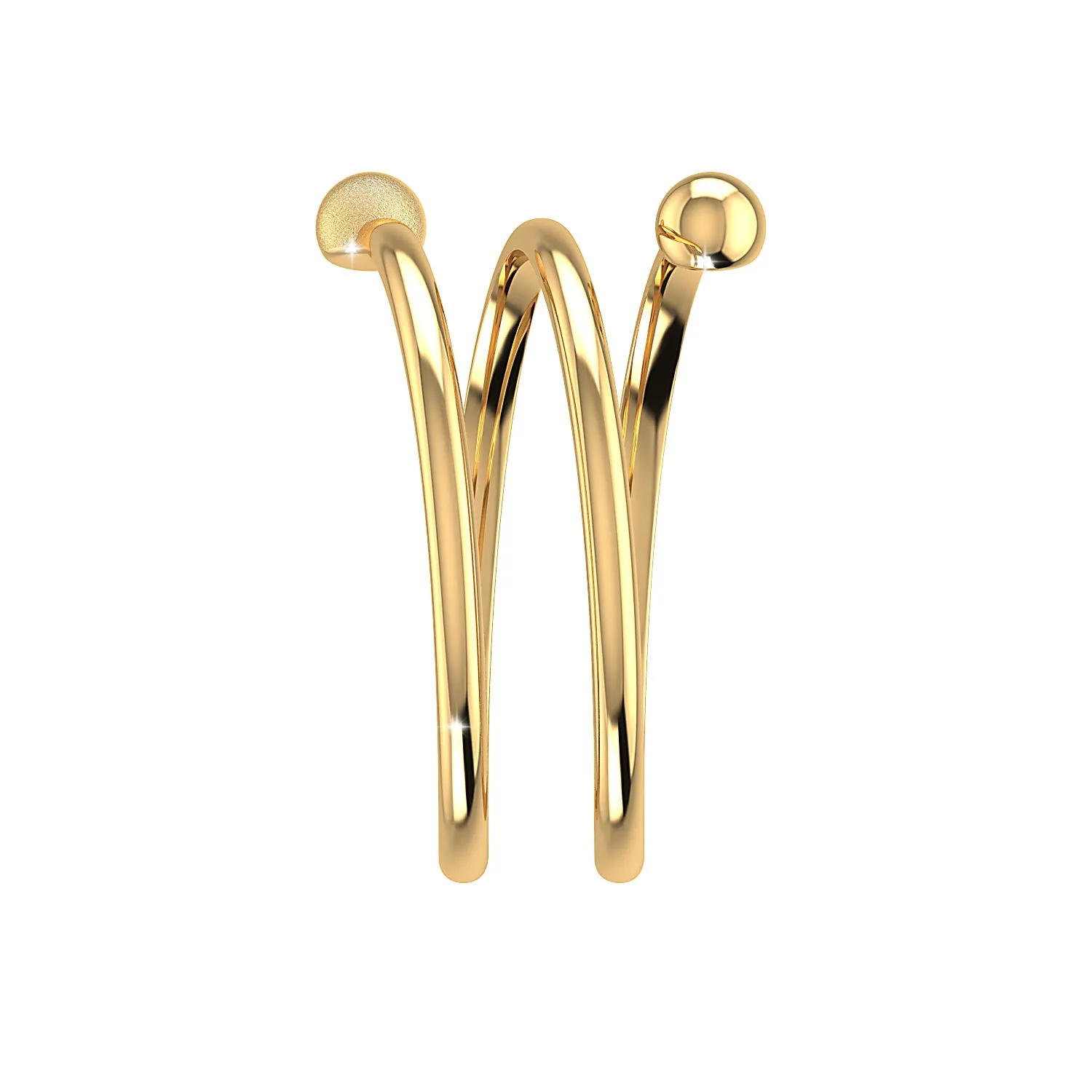 THE SPIROS TOE RING