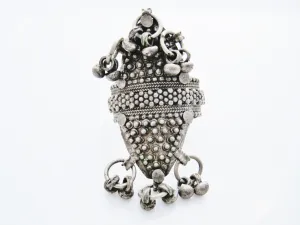 Vintage Bedouin Silver Yemeni Man Ring or Toe Ring